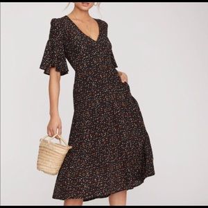 Faithfull the Brand Melia Midi Dress La Contrie